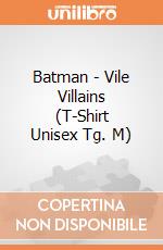 Batman - Vile Villains (T-Shirt Unisex Tg. M) gioco di CID