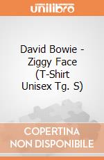 David Bowie - Ziggy Face (T-Shirt Unisex Tg. S) gioco
