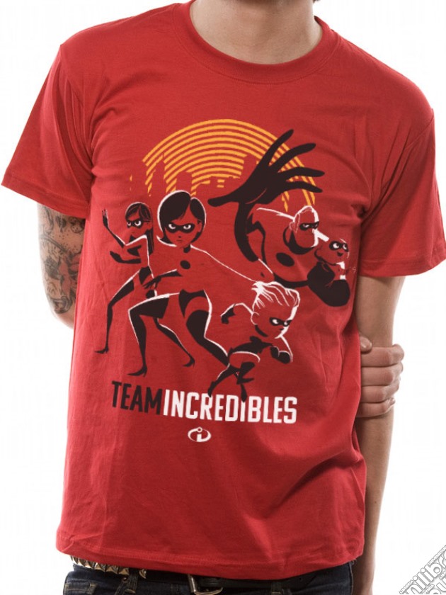 Incredibles 2 - Team Incredibles (T-Shirt Unisex Tg. S) gioco di CID