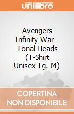 Avengers Infinity War - Tonal Heads (T-Shirt Unisex Tg. M) gioco