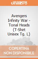 Avengers Infinity War - Tonal Heads (T-Shirt Unisex Tg. L) gioco