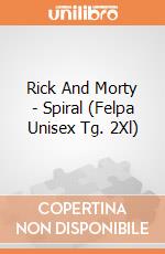 Rick And Morty - Spiral (Felpa Unisex Tg. 2Xl) gioco di CID