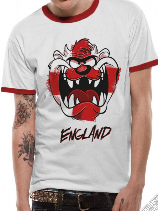 Looney Tunes - Taz Face Boxed England (T-Shirt Unisex Tg. M) gioco di CID