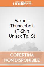 Saxon - Thunderbolt (T-Shirt Unisex Tg. S) gioco di CID