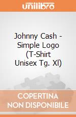 Johnny Cash - Simple Logo (T-Shirt Unisex Tg. Xl) gioco di CID