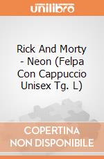 Rick And Morty - Neon (Felpa Con Cappuccio Unisex Tg. L) gioco di CID