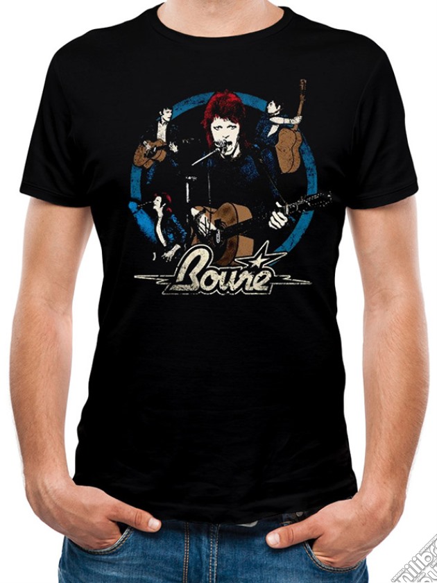 David Bowie - Collage (T-Shirt Unisex Tg. S) gioco di CID