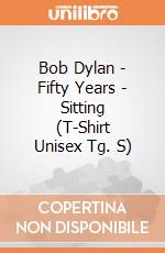Bob Dylan - Fifty Years - Sitting (T-Shirt Unisex Tg. S) gioco di CID