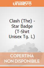 Clash (The) - Star Badge (T-Shirt Unisex Tg. L) gioco di CID