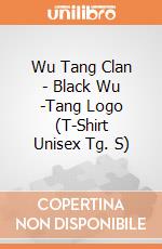 Wu Tang Clan - Black Wu -Tang Logo (T-Shirt Unisex Tg. S) gioco di CID
