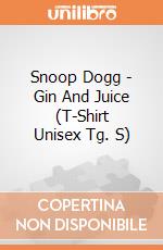 Snoop Dogg - Gin And Juice (T-Shirt Unisex Tg. S) gioco di CID