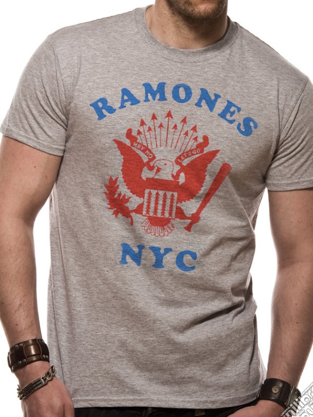Ramones (The) - Retro Eagle Nyc (T-Shirt Unisex Tg. M) gioco di CID