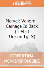 Marvel: Venom - Carnage Is Back (T-Shirt Unisex Tg. S) gioco di CID