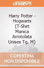 Harry Potter - Hogwarts (T-Shirt Manica Arrotolata Unisex Tg. M) gioco