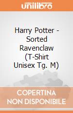 Harry Potter - Sorted Ravenclaw (T-Shirt Unisex Tg. M) gioco di CID