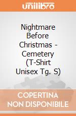 Nightmare Before Christmas - Cemetery (T-Shirt Unisex Tg. S) gioco di CID