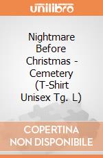 Nightmare Before Christmas - Cemetery (T-Shirt Unisex Tg. L) gioco di CID