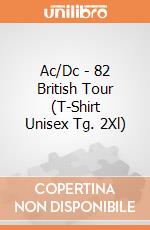 Ac/Dc - 82 British Tour (T-Shirt Unisex Tg. 2Xl) gioco di CID
