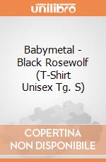 Babymetal - Black Rosewolf (T-Shirt Unisex Tg. S) gioco di CID