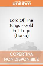 Lord Of The Rings - Gold Foil Logo (Borsa) gioco di CID