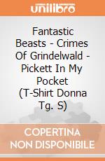 Fantastic Beasts - Crimes Of Grindelwald - Pickett In My Pocket (T-Shirt Donna Tg. S) gioco di CID
