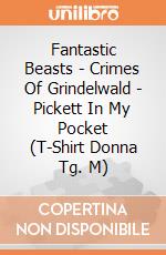 Fantastic Beasts - Crimes Of Grindelwald - Pickett In My Pocket (T-Shirt Donna Tg. M) gioco di CID
