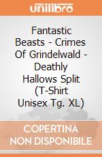 Fantastic Beasts - Crimes Of Grindelwald - Deathly Hallows Split (T-Shirt Unisex Tg. XL) gioco