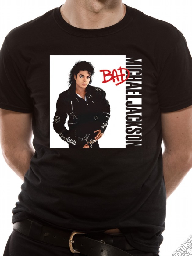 Michael Jackson - Bad (T-Shirt Unisex Tg. Xl) gioco di CID