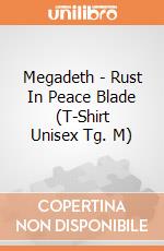 Megadeth - Rust In Peace Blade (T-Shirt Unisex Tg. M) gioco di CID