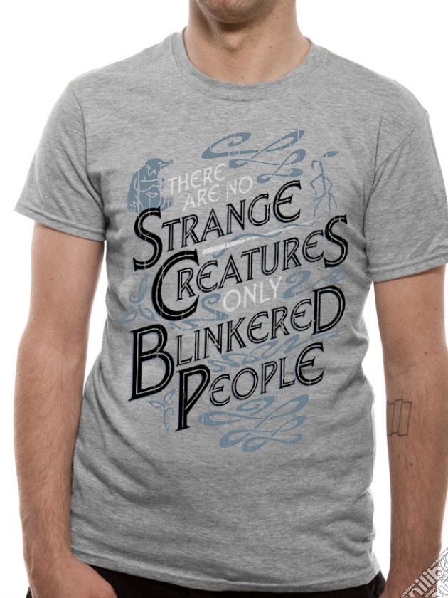 Fantastic Beasts: Crimes Of Grindelwald: Strange Creatures (T-Shirt Unisex Tg. S) gioco di CID