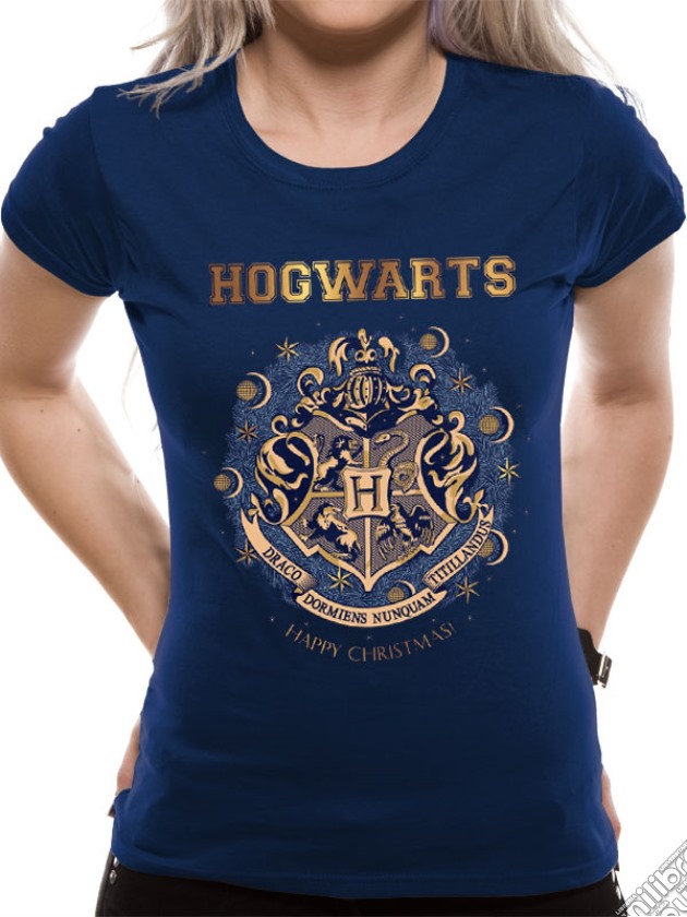 Harry Potter - Foil Christmas At Hogwarts (T-Shirt Donna Tg. Xl) gioco