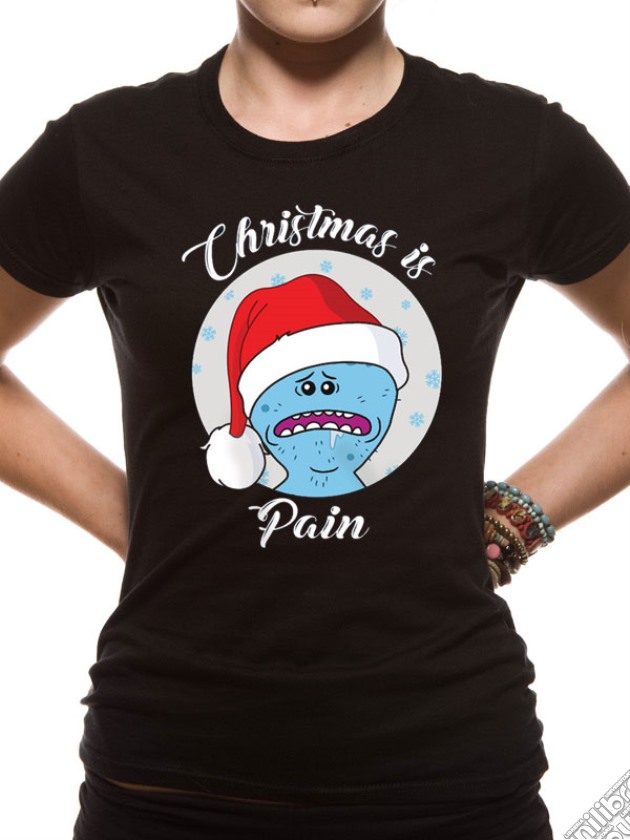 Rick And Morty - Christmas Is Pain (T-Shirt Donna Tg. S) gioco