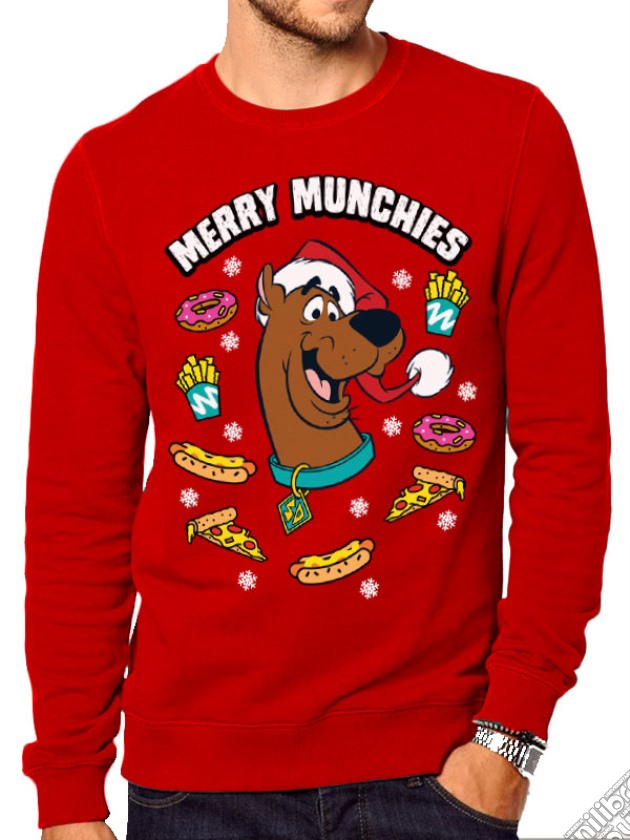 Scooby Doo - Merry Munchies (Felpa Unisex Tg. S) gioco