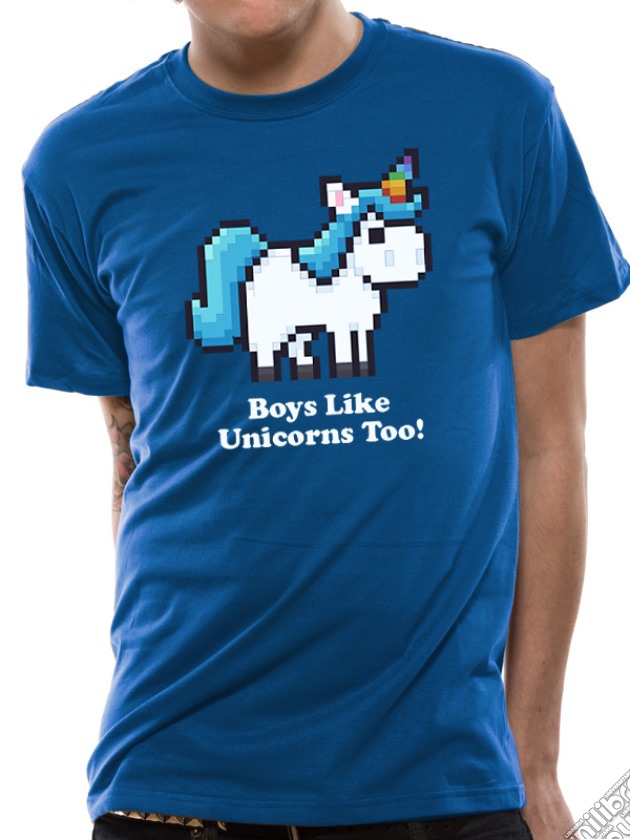 Cid Originals - Boys Like Unicorns (T-Shirt Unisex Tg. Xl) gioco di CID