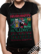 Batman - Ha Ha Happy Holidays (T-Shirt Donna Tg. Xl) giochi