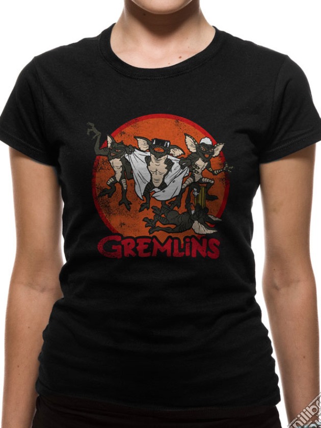 Gremlins - Retro Group Black (T-Shirt Donna Tg. L) gioco