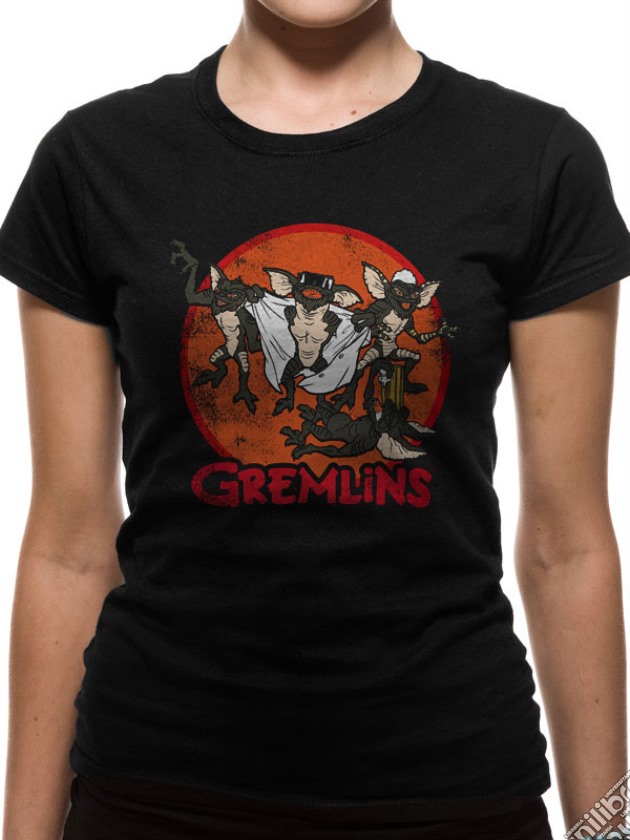 Gremlins - Retro Group Black (T-Shirt Donna Tg. 2Xl) gioco