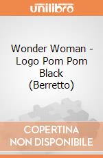 Wonder Woman - Logo Pom Pom Black (Berretto) gioco