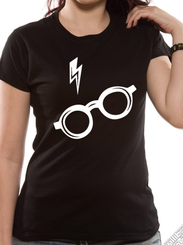 Harry Potter - Glasses Fitted (T-Shirt Donna Tg. M) gioco di CID