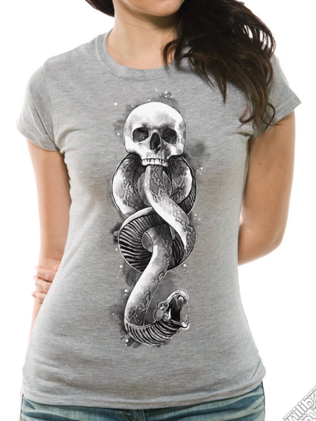Harry Potter - Dark Art Snake Fitted (T-Shirt Donna Tg. S) gioco di CID