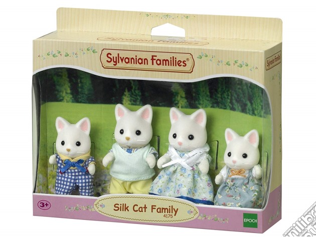 Sylvanian Families - Silk Cat Family /Toys gioco
