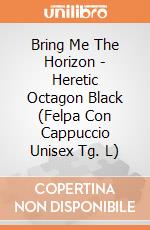 Bring Me The Horizon - Heretic Octagon Black (Felpa Con Cappuccio Unisex Tg. L) gioco