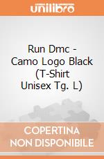 Run Dmc - Camo Logo Black (T-Shirt Unisex Tg. L) gioco di Bravado