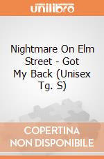 Nightmare On Elm Street - Got My Back (Unisex Tg. S) gioco di CID