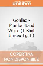 Gorillaz - Murdoc Band White (T-Shirt Unisex Tg. L) gioco
