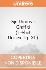 Sjc Drums - Graffiti (T-Shirt Unisex Tg. XL) gioco