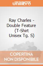 Ray Charles - Double Feature (T-Shirt Unisex Tg. S) gioco di Loud Distribution