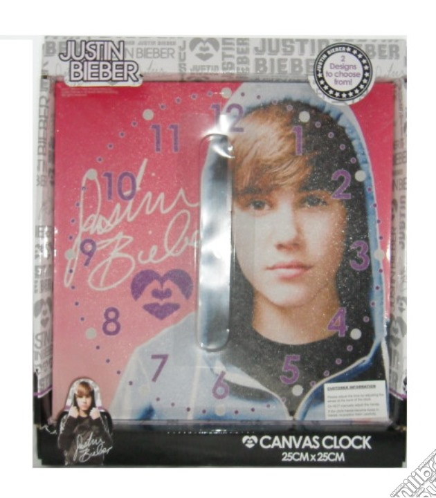 Justin Bieber - Orologio Da Muro Tela gioco di Ambrosiana Trading Company
