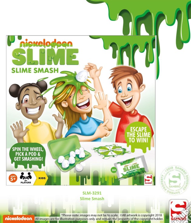 Nickelodeon - Slime Smash gioco di Sambro