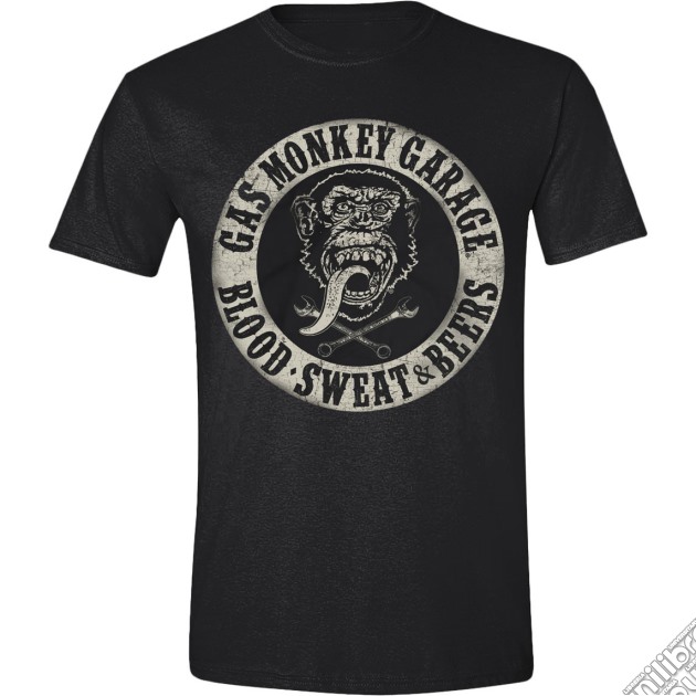 Gas Monkey Garage - Blood Sweat And Beers (Unisex Tg. S) gioco